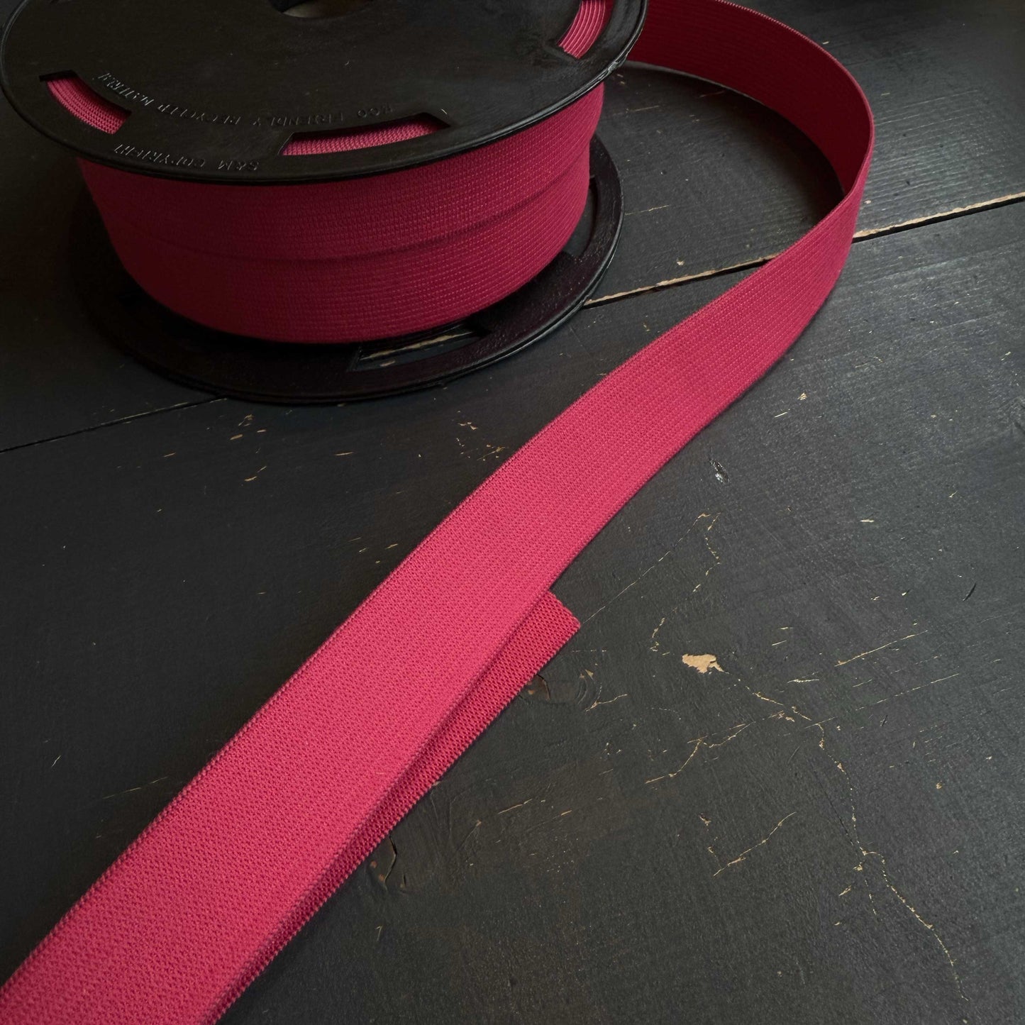 Elastiek roze 25 mm
