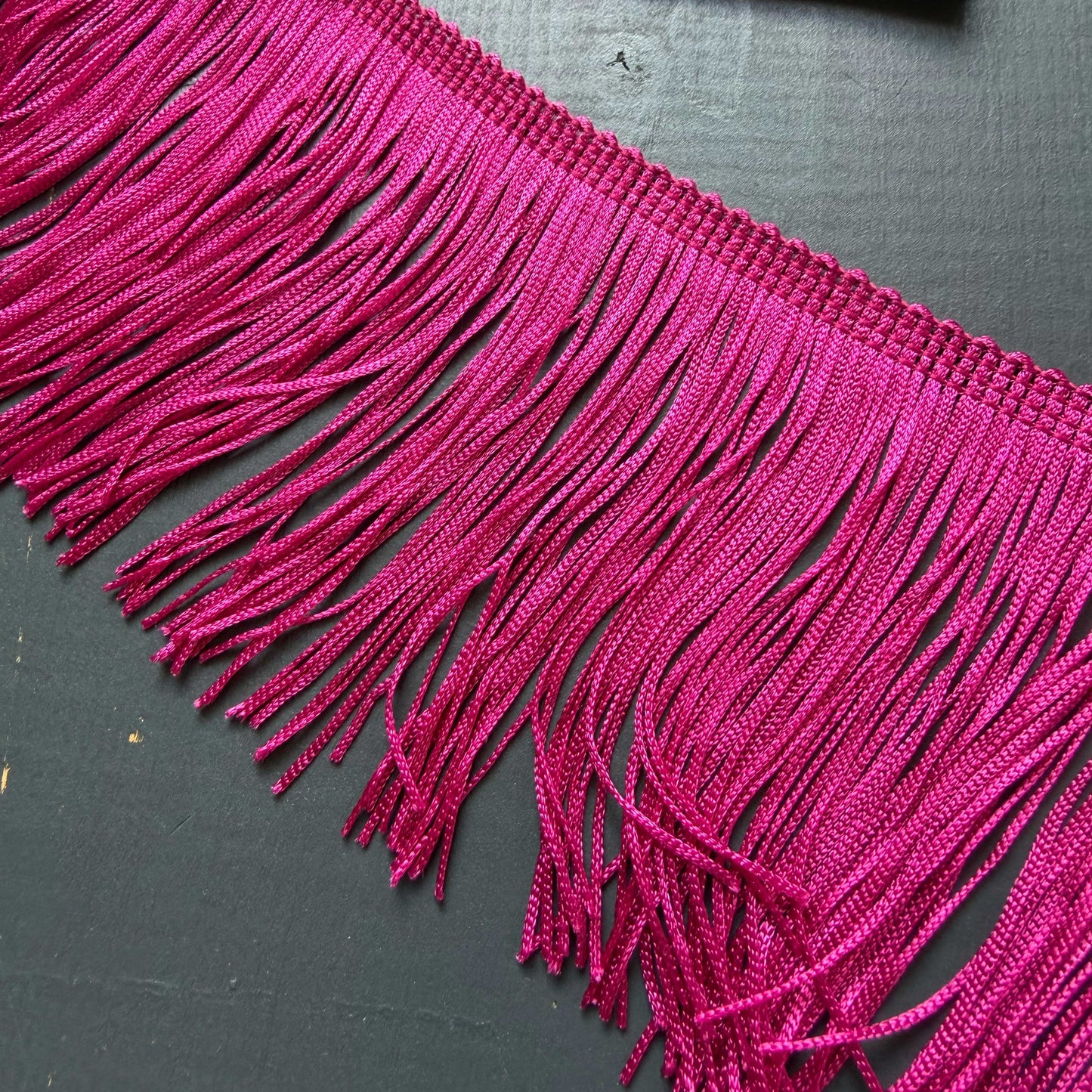 Franje bright pink - 10 cm