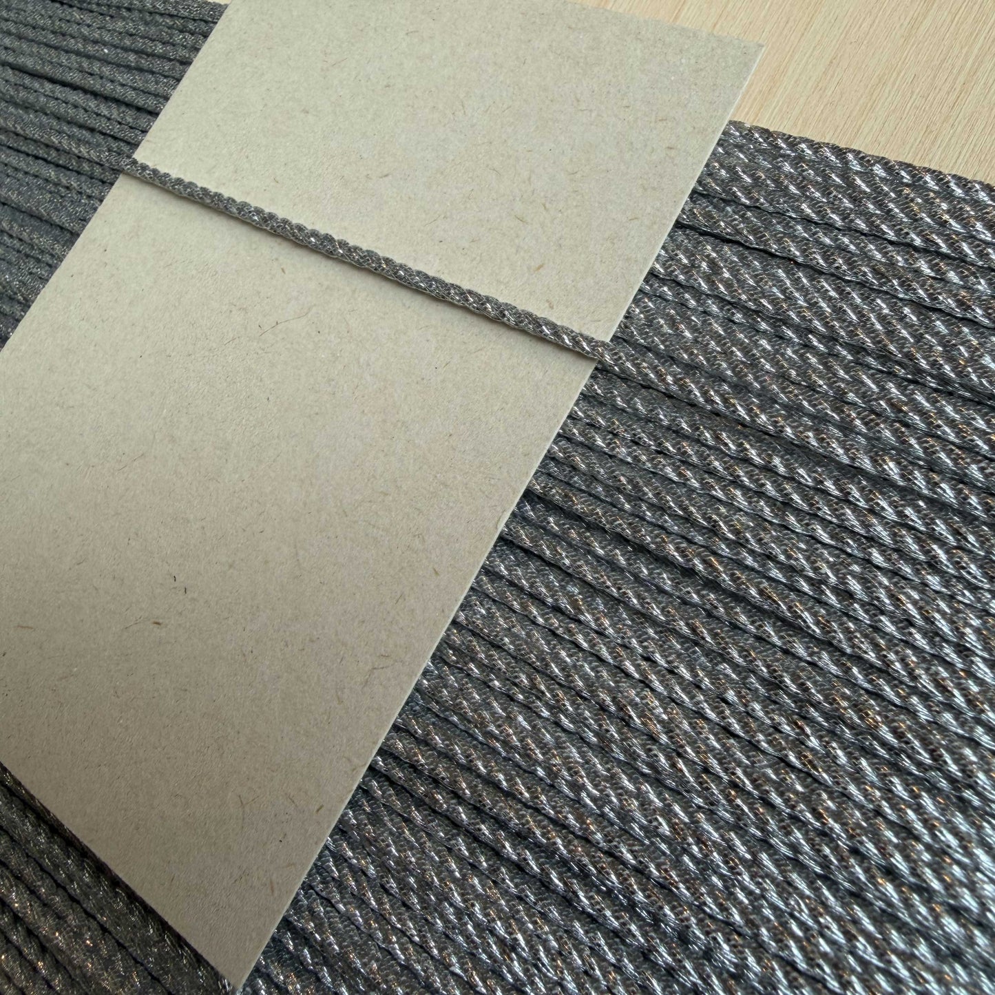 Koord zilver 2 mm