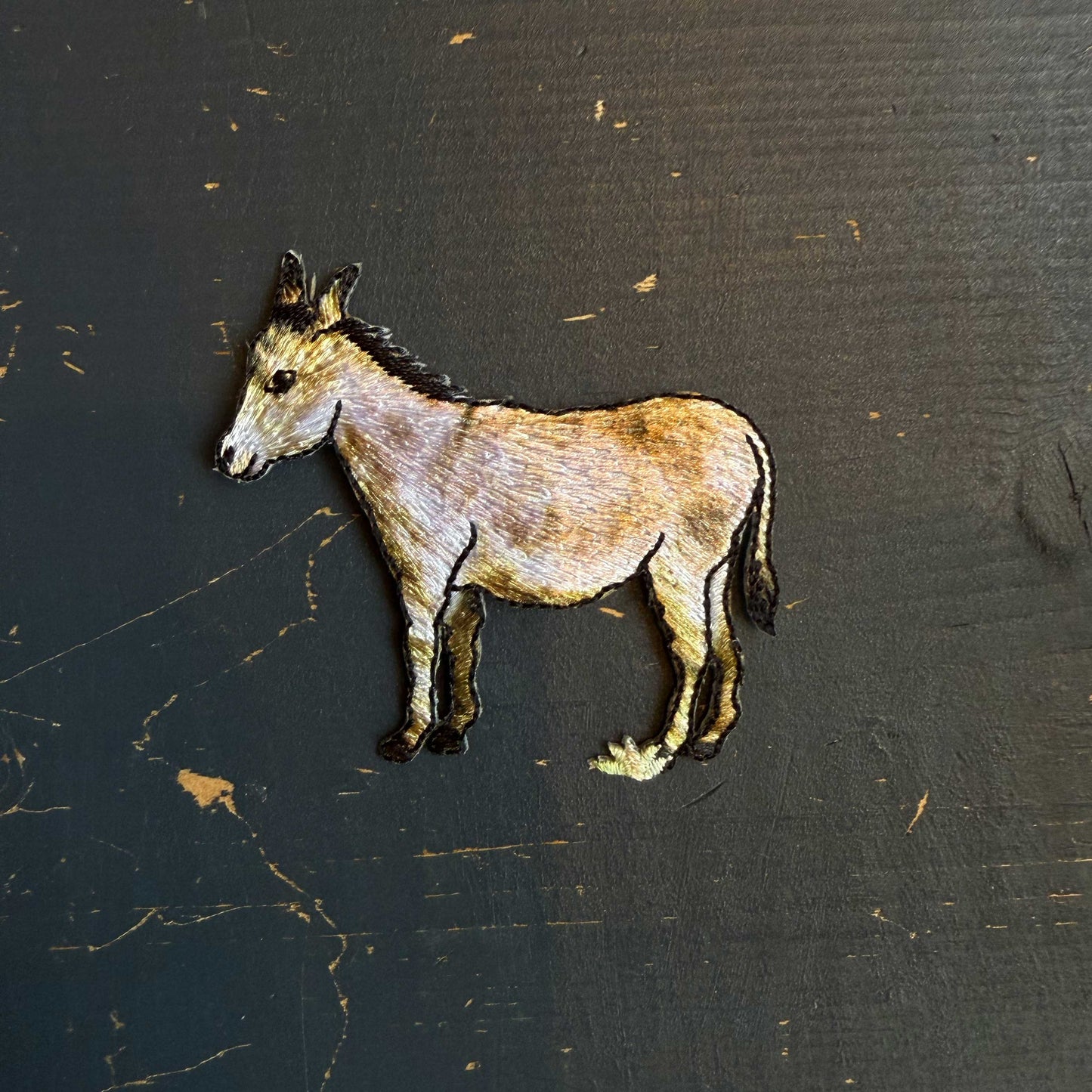 Strijkapplicatie Ezel