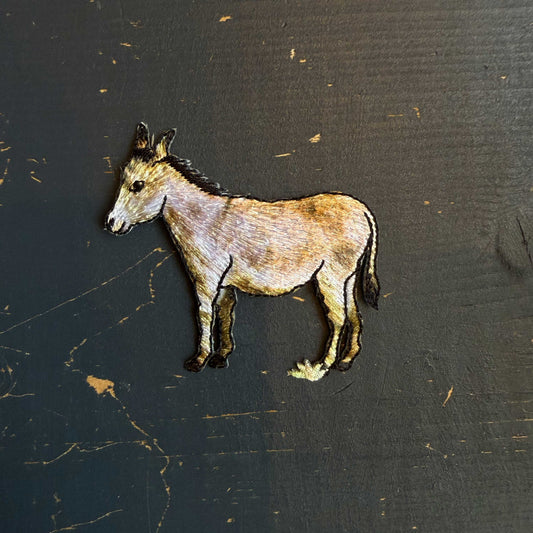 Strijkapplicatie Ezel