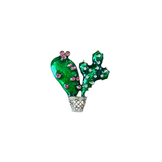 Broche cactus
