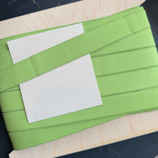 Elastiek groen 25 mm