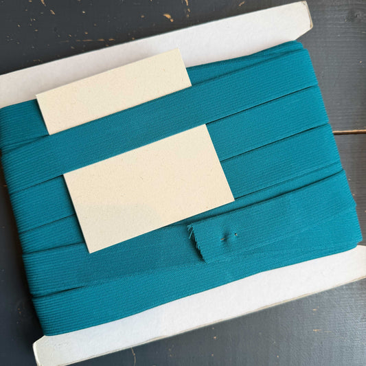 Elastiek petrol 25 mm