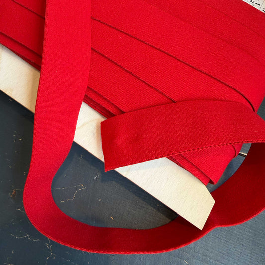 Elastiek rood 32 mm