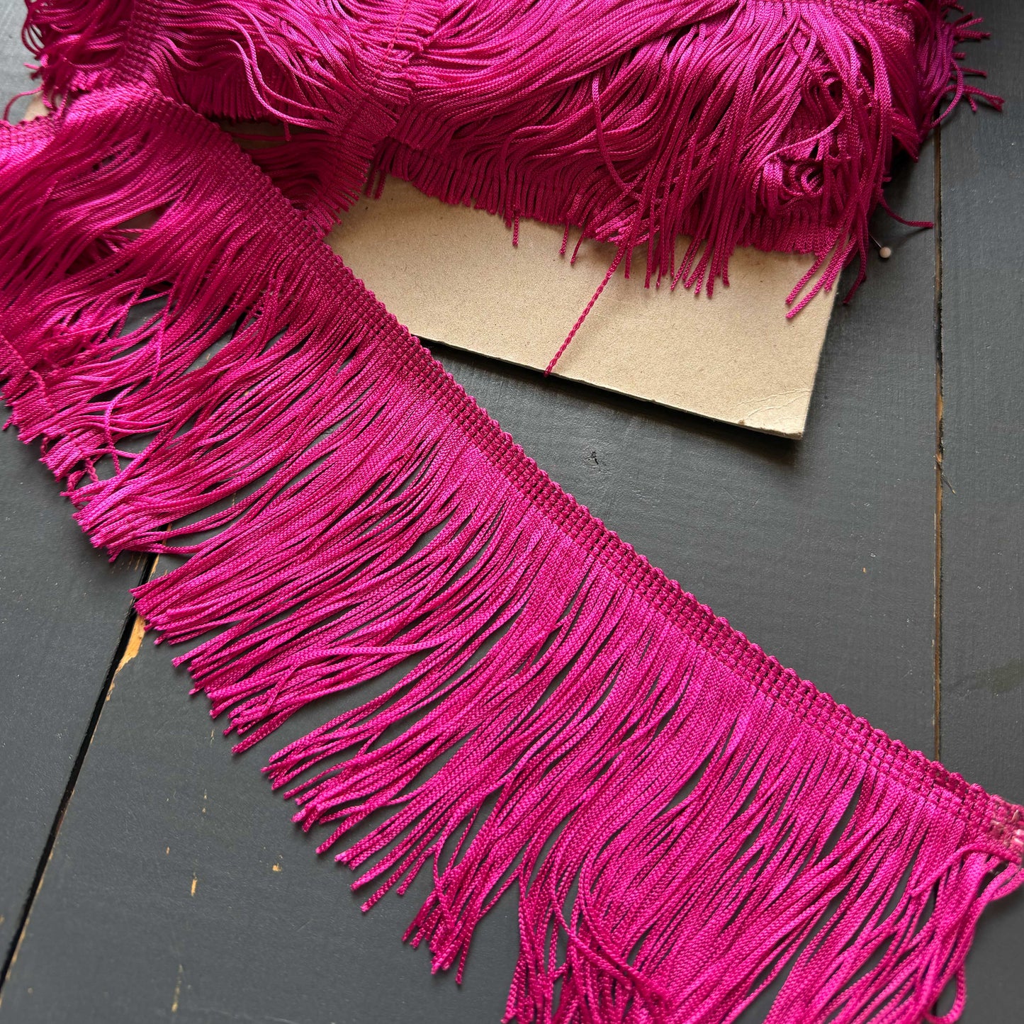 Franje bright pink - 10 cm