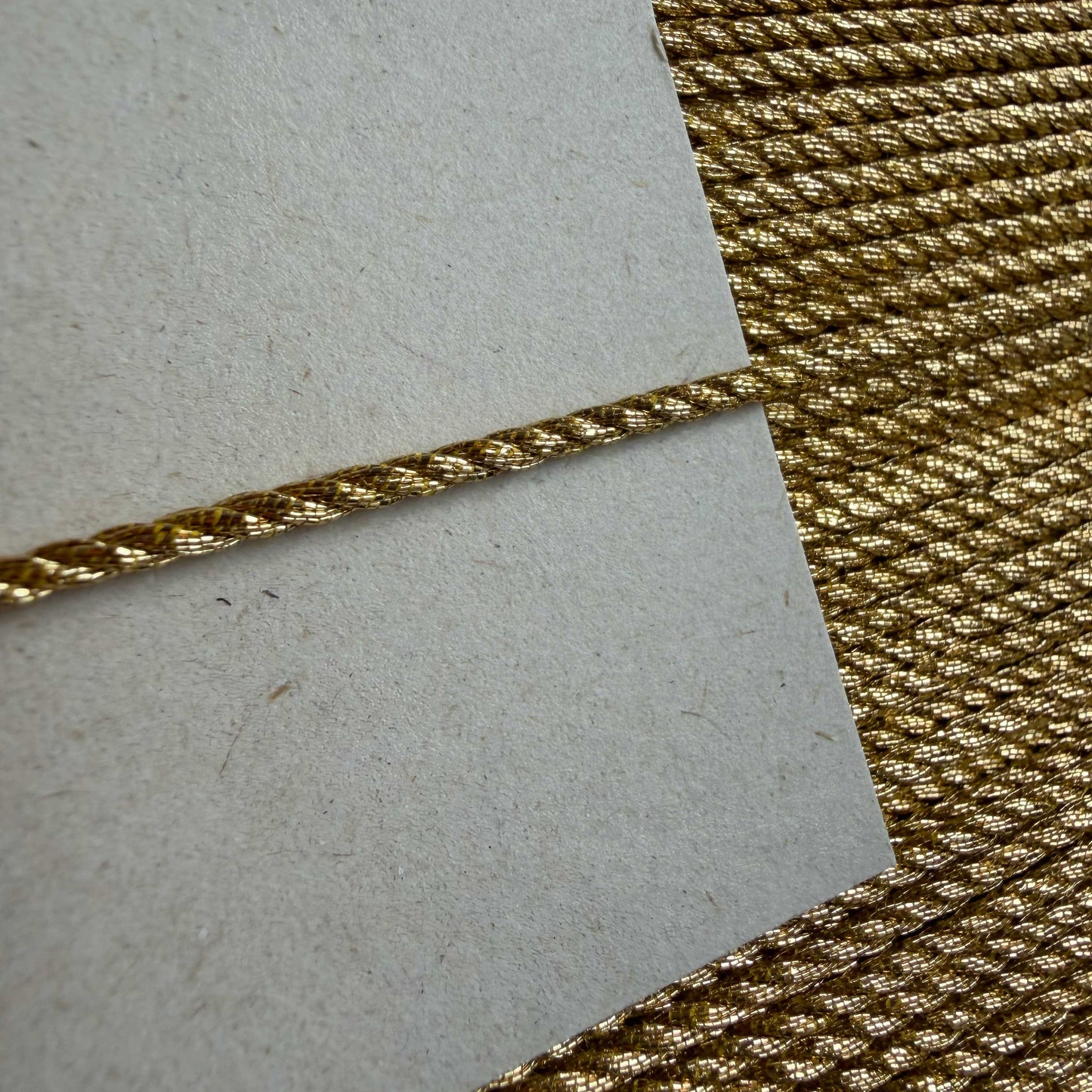 Koord goud - 2 mm