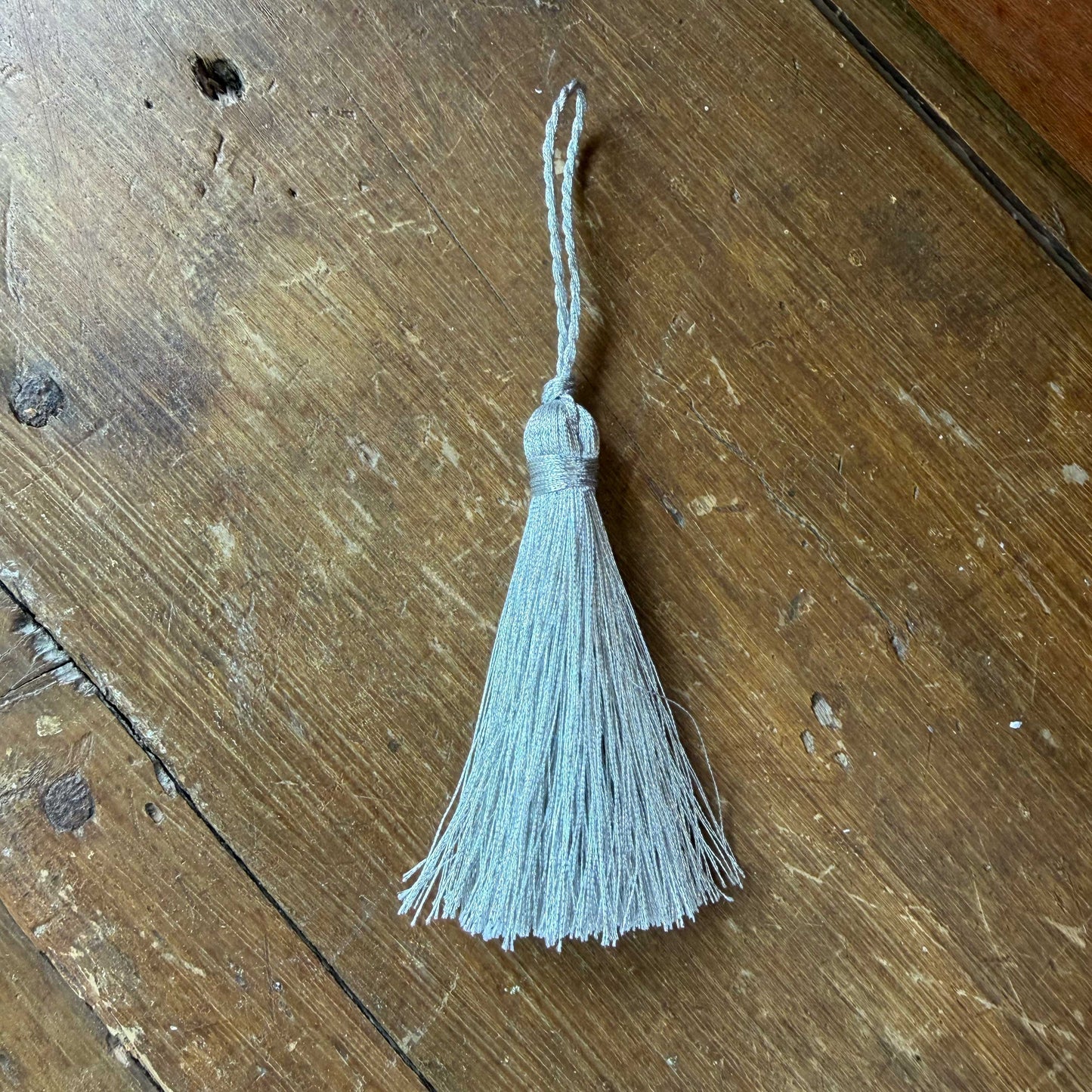 Kwastje zilver 7 cm