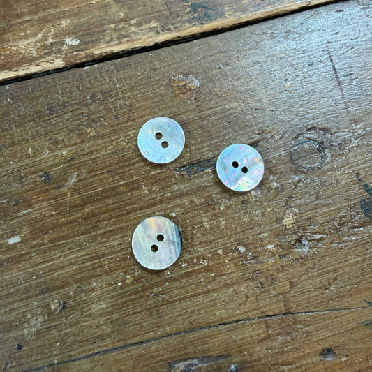 Parelmoer knoop 12 mm