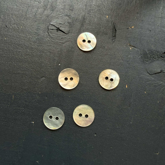 Parelmoer knopen 11 mm
