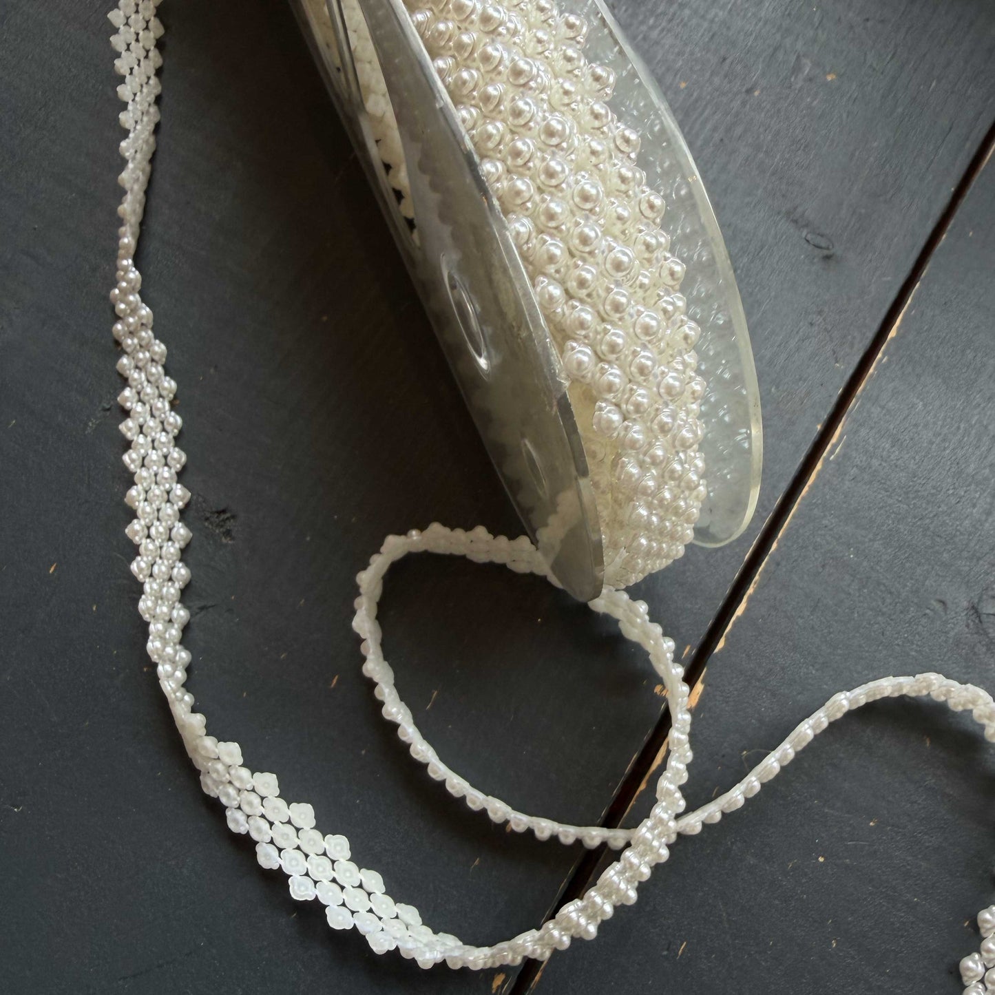 Kralenband wit parelmoer