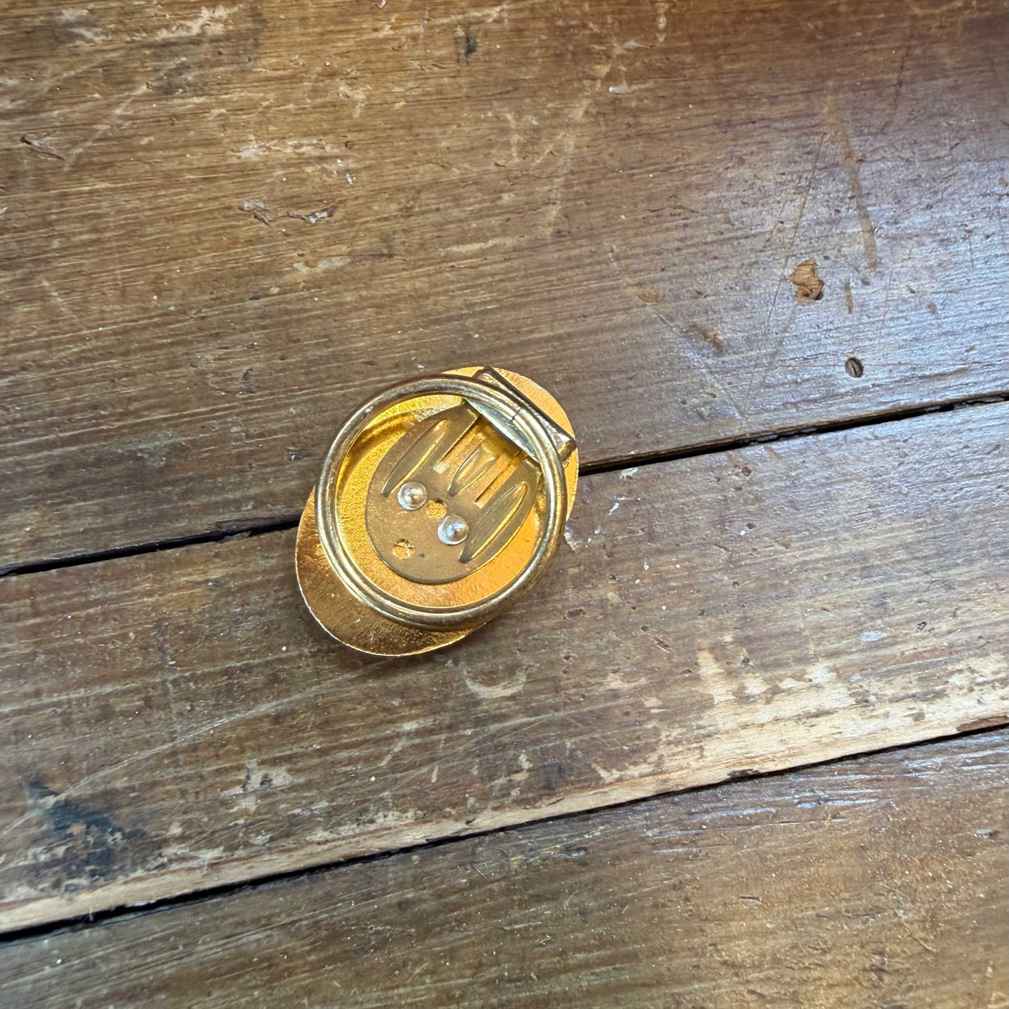 Sjaalclip ovaalvormig klein