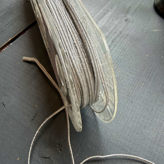 Soutache koord zilver