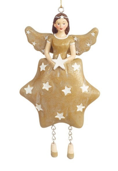 Kerstornament – Meisje als Kerstster
