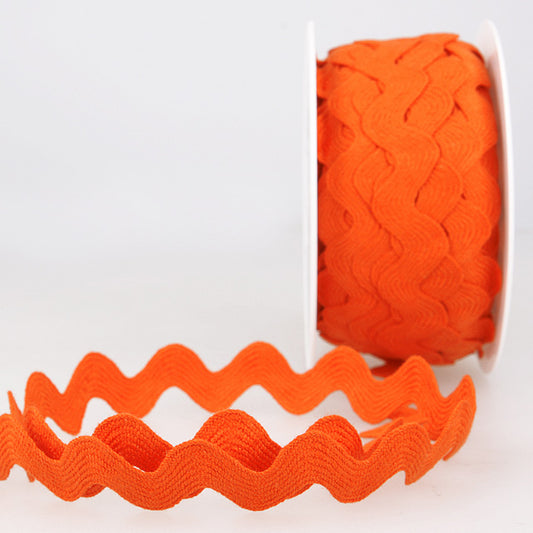 Zigzag band oranje kleur